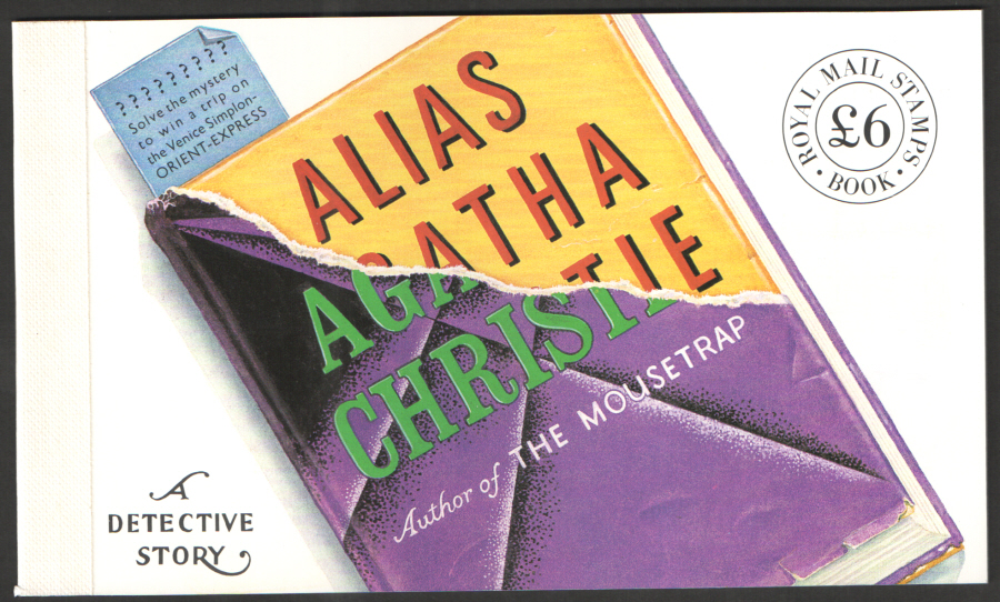 DX12 / DB5(12) 1991 Agatha Christie Prestige Booklet