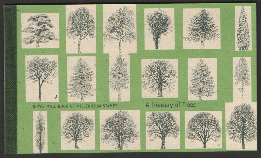(image for) DX26 / DB5(26) 2000 A Treasury of Trees Prestige Booklet