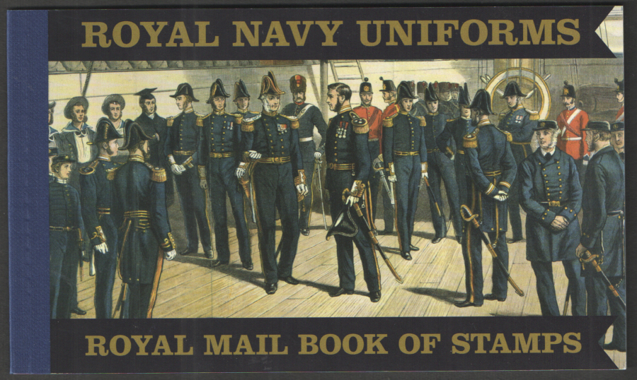 (image for) DX47 / DB5(47) 2009 Royal Navy Uniforms Prestige Booklet - Click Image to Close