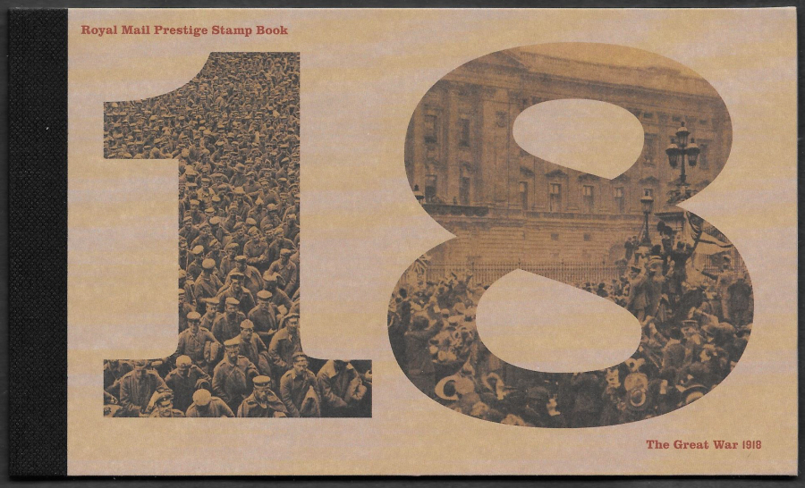 (image for) DY26 / DB5(78) 2018 "The Great War 1918" Royal Mail Prestige Booklet