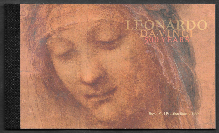 (image for) DY28 / DB5(80) 2019 Leonardo Da Vinci Royal Mail Prestige Booklet