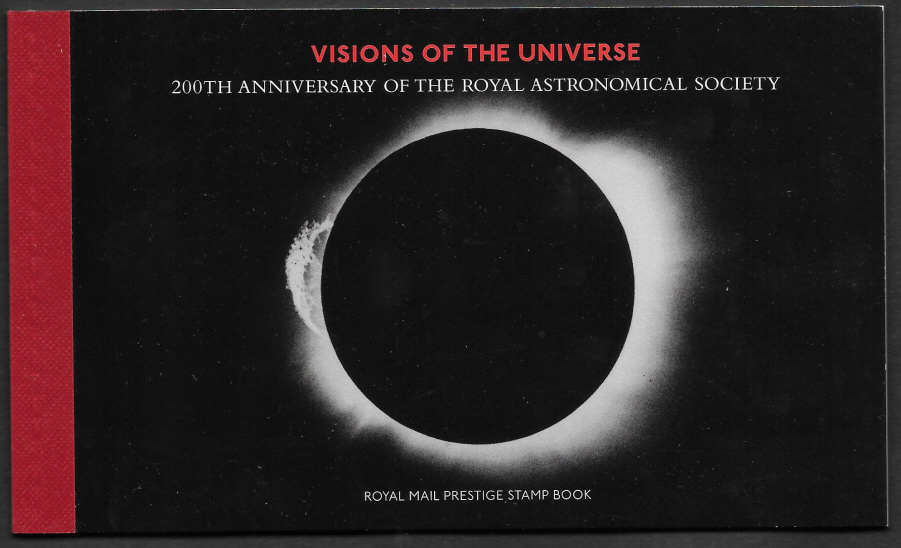 (image for) DY32 / DB5(84) 2020 Visions Of The Universe Royal Mail Prestige Booklet - Click Image to Close