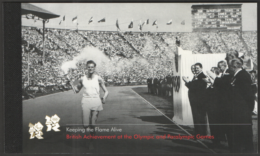 (image for) DY5 / DB5(57) 2012 Olympic & Paralympic Games Prestige Booklet - Click Image to Close