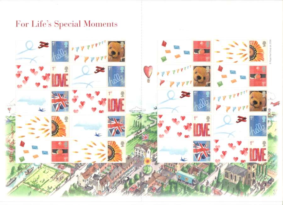 (image for) LS32 2006 For Life's Special Moments Royal Mail Smilers Sheet - Click Image to Close