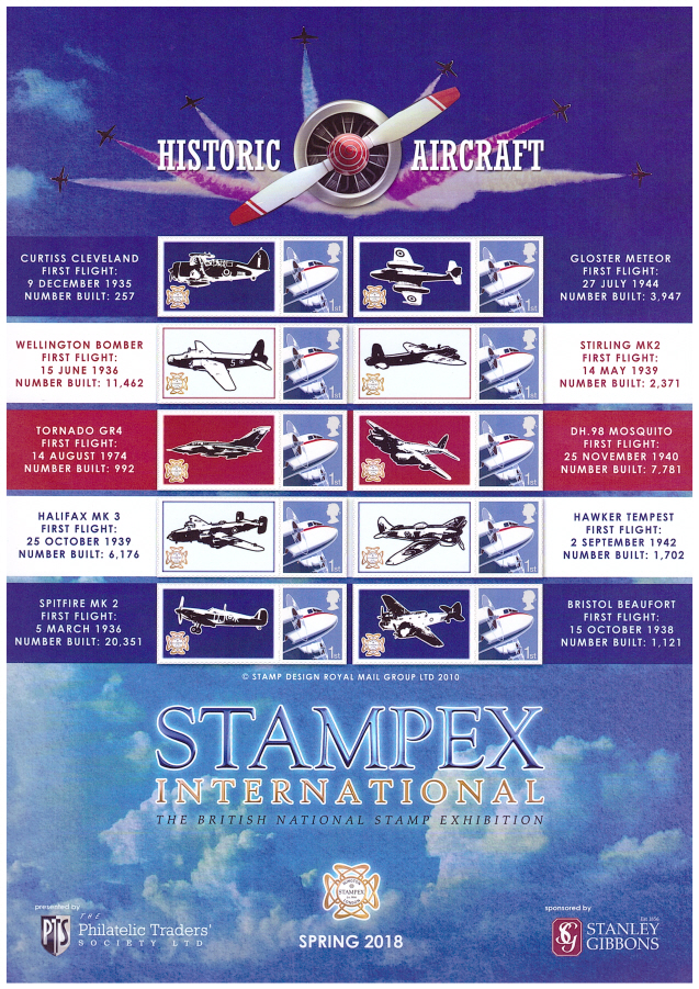 (image for) BC-509 2018 Spring Stampex Business Smilers Sheet