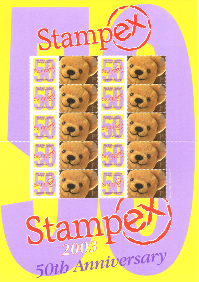 (image for) BC-011 2003 Autumn Stampex Business Smilers Sheet