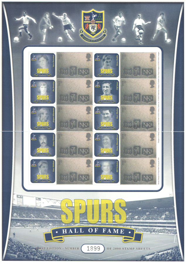 (image for) BC-013 2003 Spurs Hall Of Fame Business Smilers Sheet