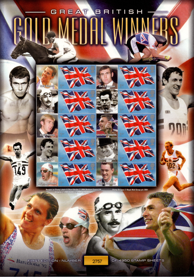 (image for) BC-032 2004 Gold Medal Winners Business Smilers Sheet