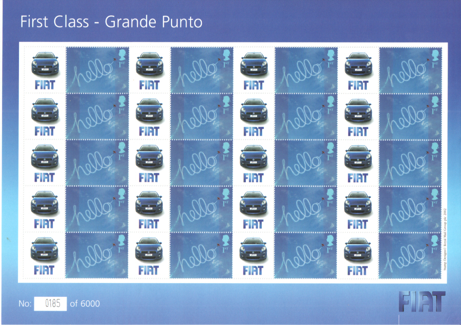 (image for) BC-096 2006 Fiat Grande Punto Business Smilers Sheet - Click Image to Close