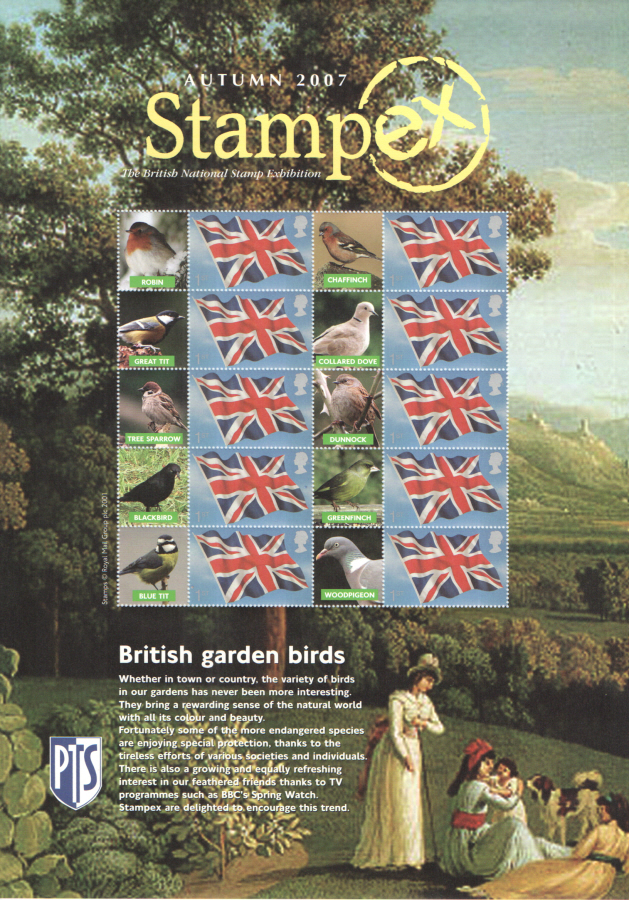 (image for) BC-116 2007 Autumn Stampex Business Smilers Sheet