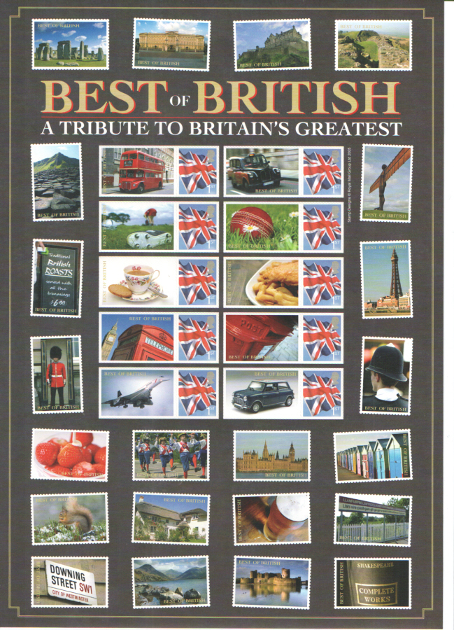 (image for) BC-172 2008 Best Of British Business Smilers Sheet - Click Image to Close