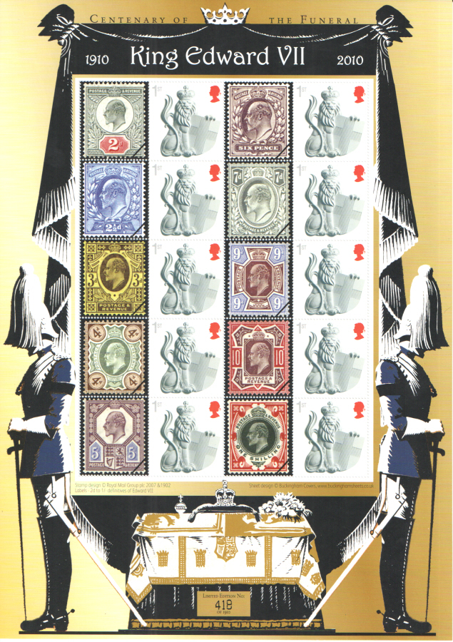 (image for) BC-269 2010 King Edward VII Business Smilers Sheet - Click Image to Close