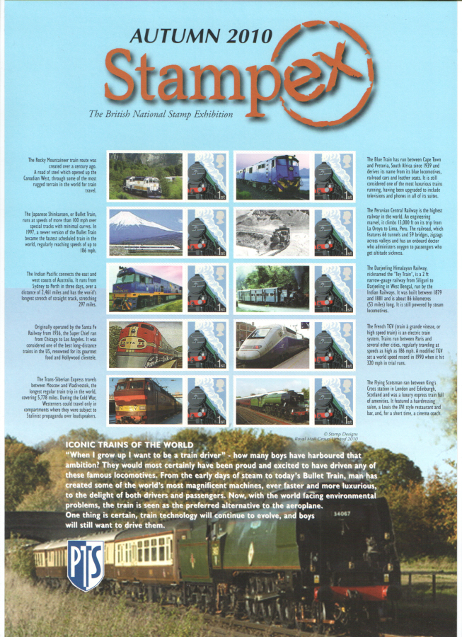 (image for) BC-312 2010 Autumn Stampex Business Smilers Sheet