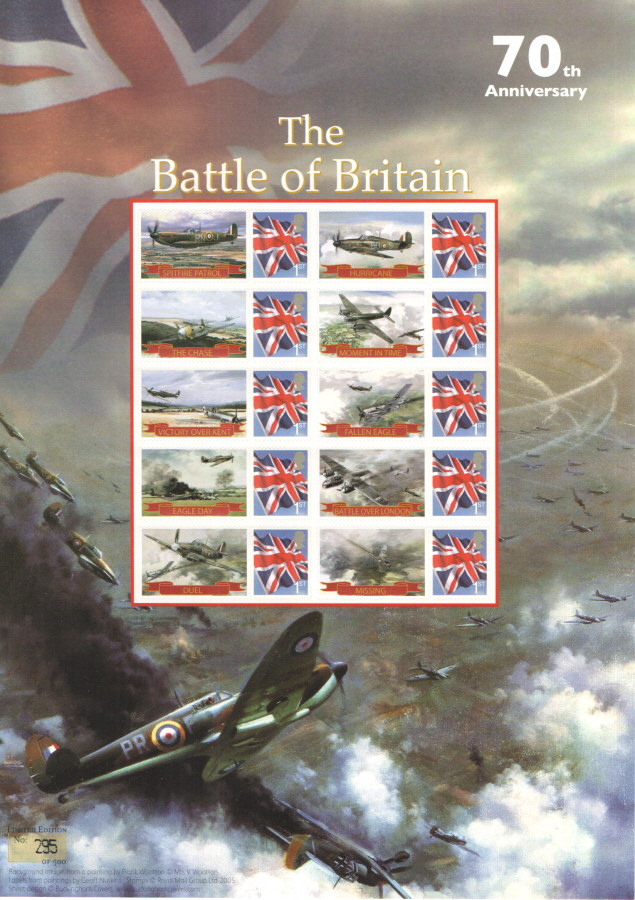 (image for) BC-314 2010 Battle of Britain Business Smilers Sheet