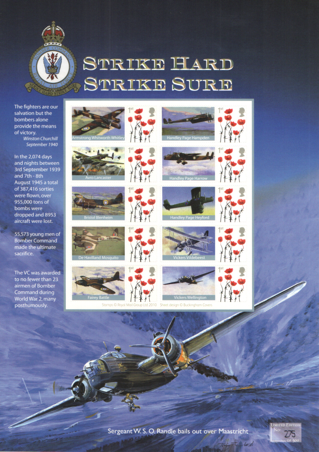 (image for) BC-372 2012 Strike Hard Strike Sure Business Smilers Sheet - Click Image to Close