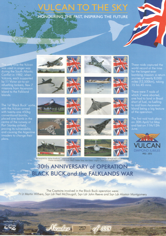 (image for) BC-378 2012 Vulcan To The Sky Business Smilers Sheet