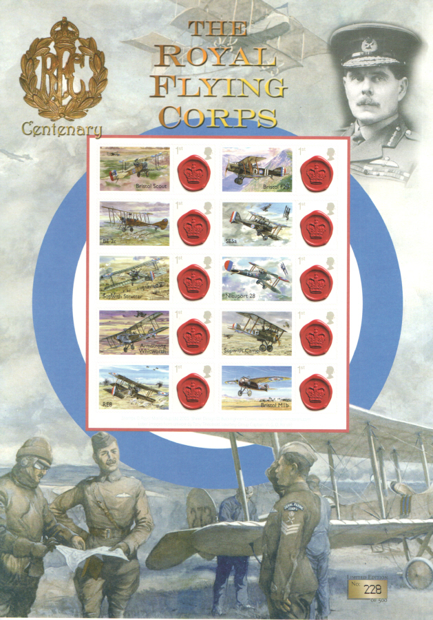(image for) BC-387 2012 Royal Flying Corps Business Smilers Sheet