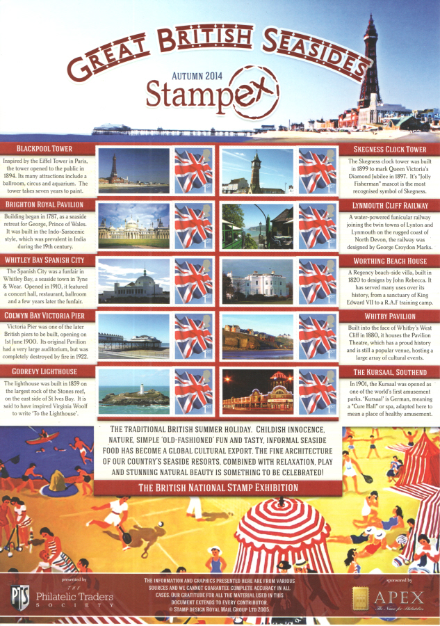 (image for) BC-442 2014 Autumn Stampex Business Smilers Sheet