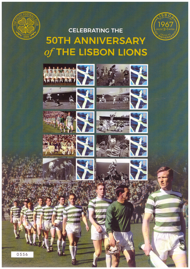(image for) BC-504 2017 Lisbon Lions 50th Anniversary Business Smilers Sheet