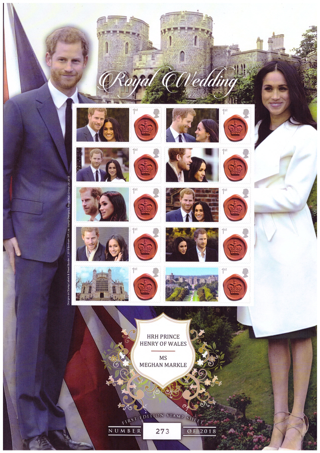(image for) BC-513 2018 Royal Wedding Business Smilers Sheet