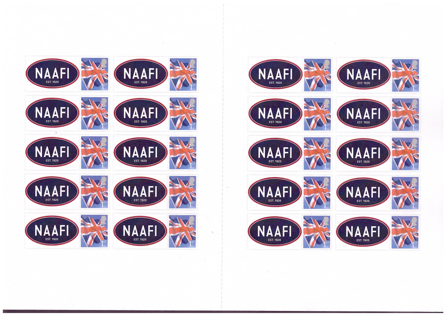 (image for) BC-523 2020 NAAFI Centenary BFPO Business Smilers Sheet