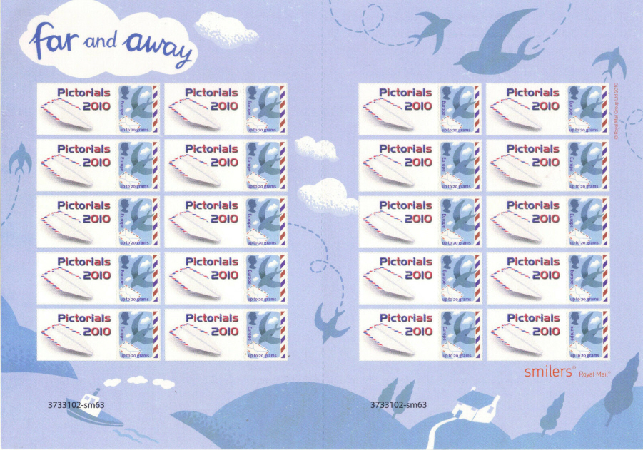 (image for) CS-042c Far And Away Customised Smilers Sheet