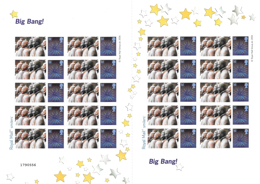 (image for) TS-215 2007 Terracotta Army Themed Smilers Sheet