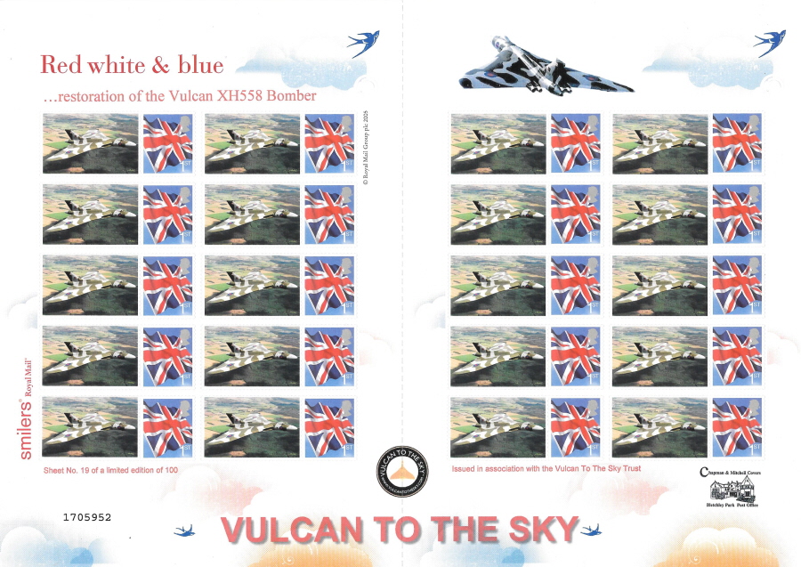 (image for) TS-227 2007 Vulcan To The Sky Themed Smilers Sheet - Click Image to Close