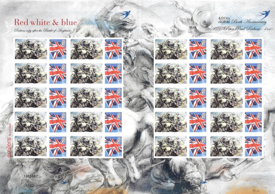 (image for) TS-253 2007 Peter Paul Rubens 430th Anniversary Themed Smilers Sheet