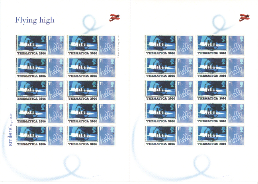TS-082 2006 Thematica Philatelic Exhibition Themed Smilers Sheet