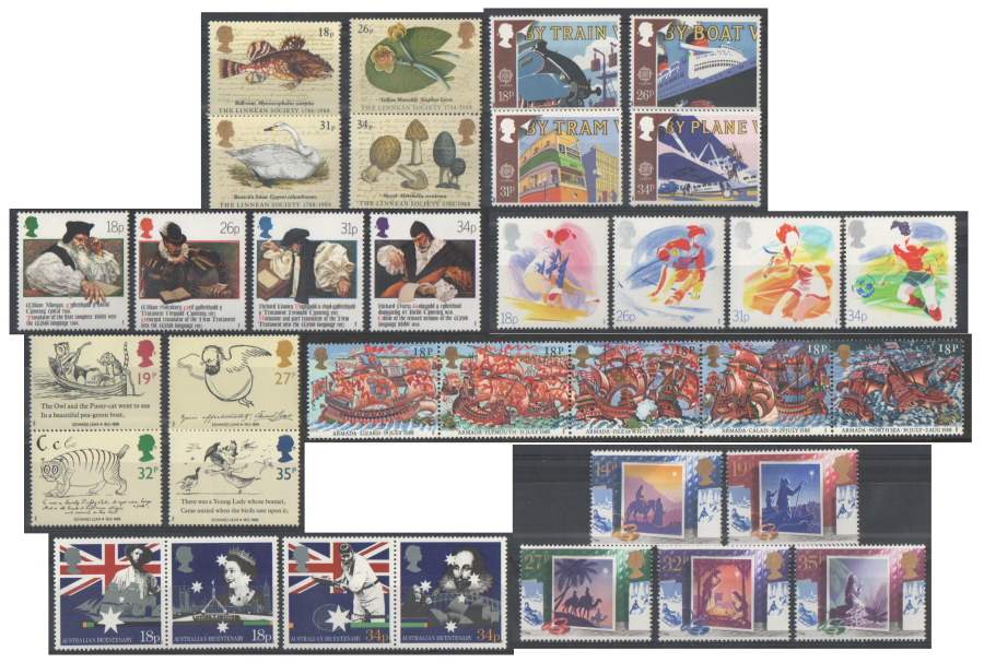 (image for) 1988 Commemorative Year Set