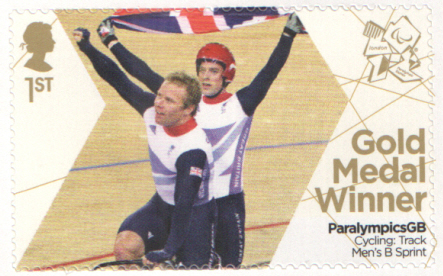 (image for) SG3383 Kappes & MacLean London 2012 Paralympic Gold Medal Winner stamp