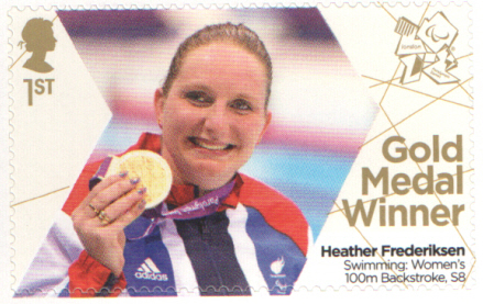 (image for) SG3391 Heather Frederiksen London 2012 Paralympic Gold Medal Winner stamp - Click Image to Close