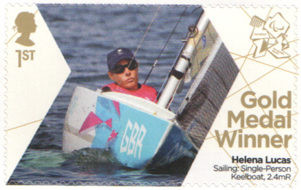 (image for) SG3397 Helena Lucas London 2012 Paralympic Gold Medal Winner stamp - Click Image to Close