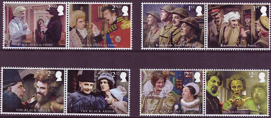 (image for) SG5021 / 28 2023 Blackadder unmounted mint set of 8