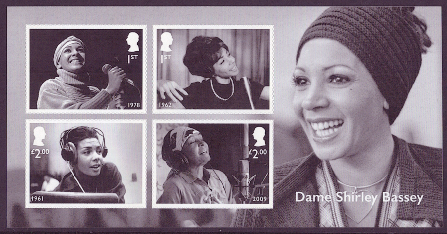(image for) MS5078 2023 Dame Shirley Bassey non-barcoded miniature sheet - Click Image to Close