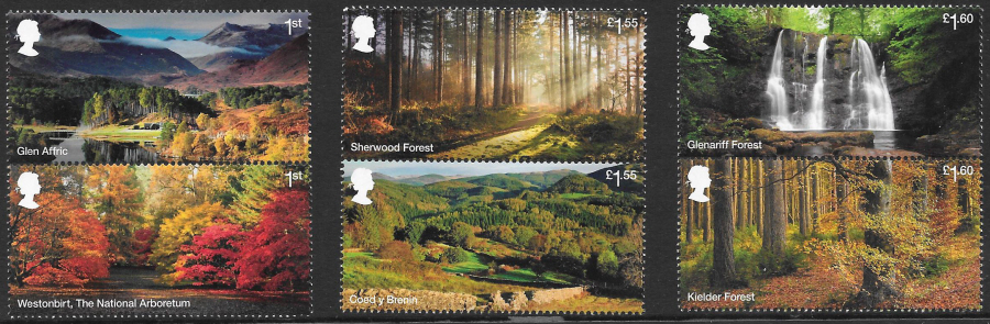 (image for) SG4247 / 52 2019 Forests unmounted mint set of 6 - Click Image to Close