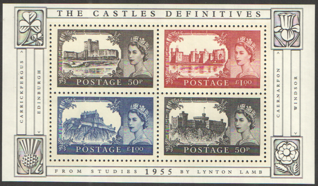 (image for) MS2530 2005 Castle Definitives Royal Mail Miniature Sheet
