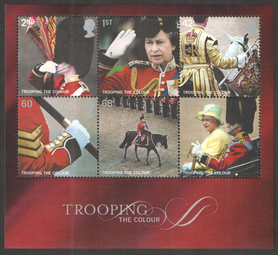 (image for) MS2546 2005 Trooping The Colour Royal Mail Miniature Sheet