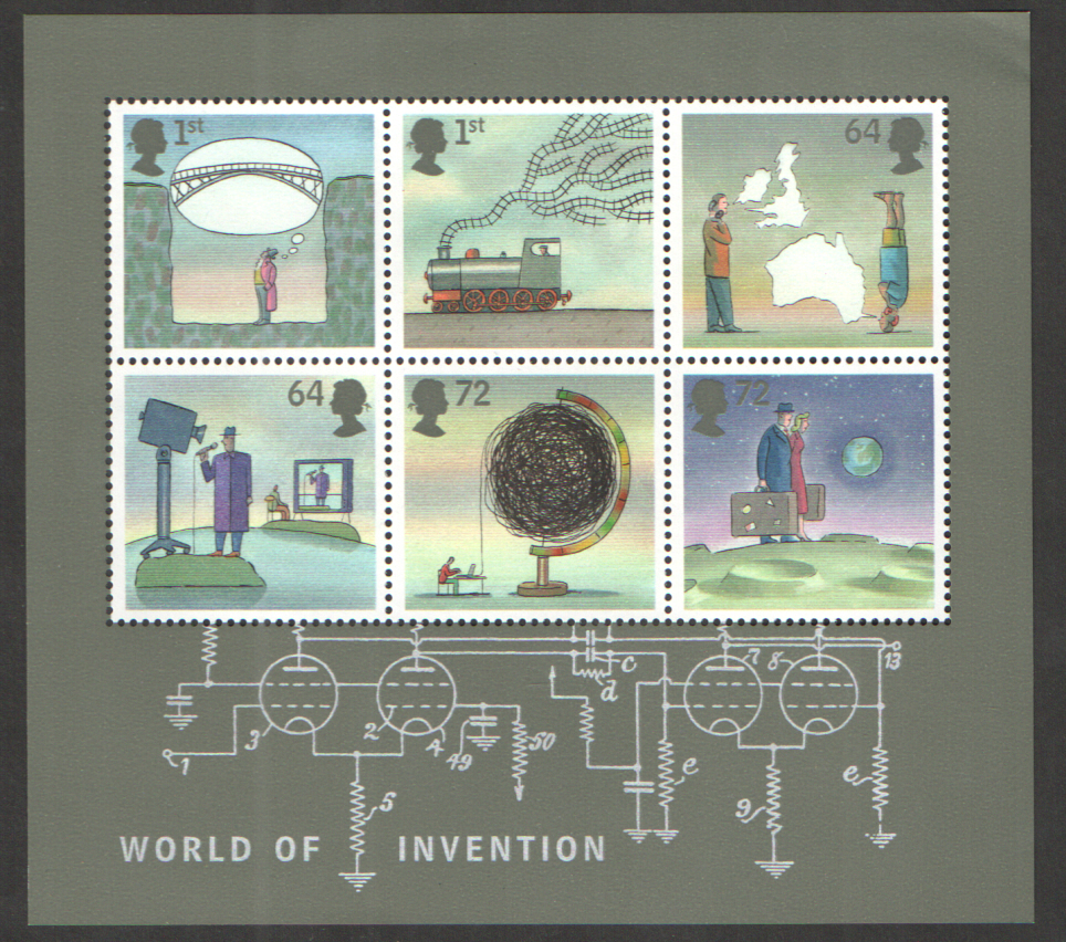 (image for) MS2727 2007 World of Invention Royal Mail Miniature Sheet - Click Image to Close