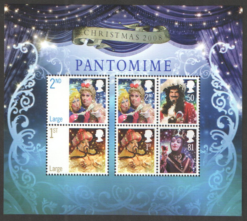 (image for) MS2882 2008 Christmas Royal Mail Miniature Sheet - Click Image to Close