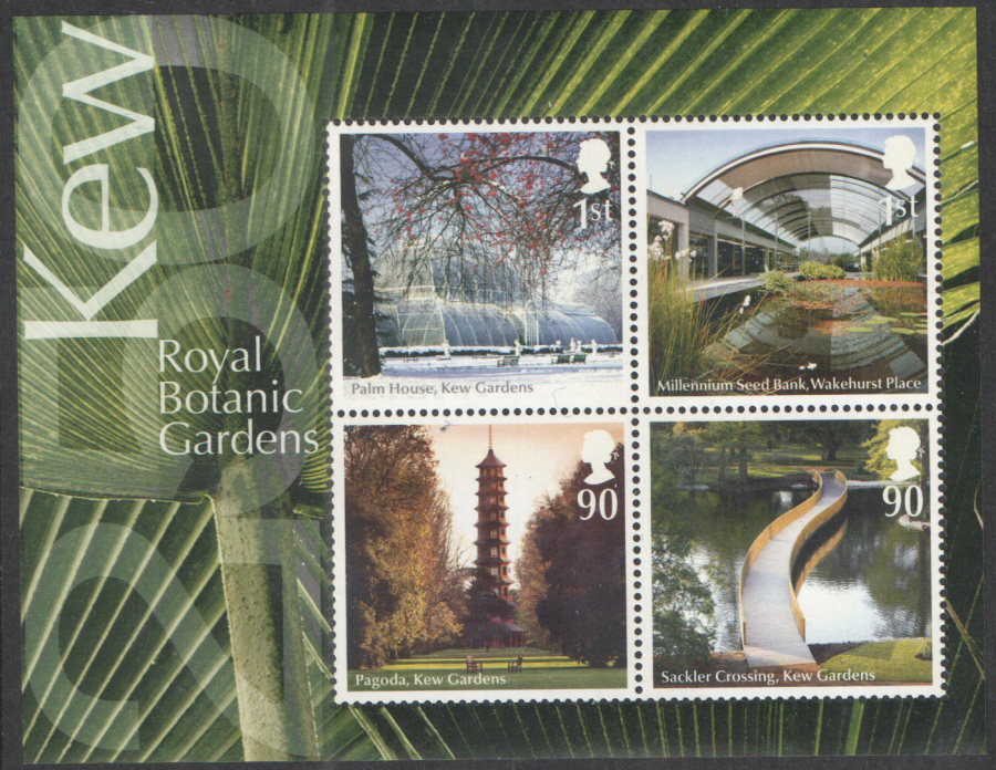 (image for) MS2941 2009 Kew Gardens Royal Mail Miniature Sheet - Click Image to Close