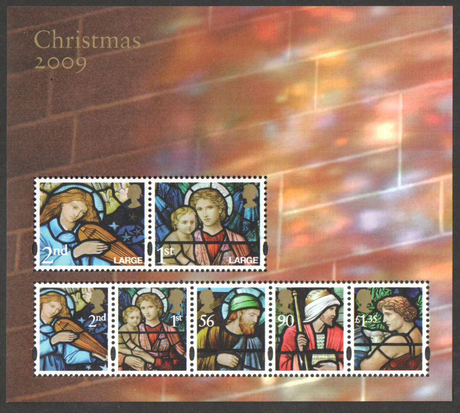 (image for) MS2998 2009 Christmas Royal Mail Miniature Sheet