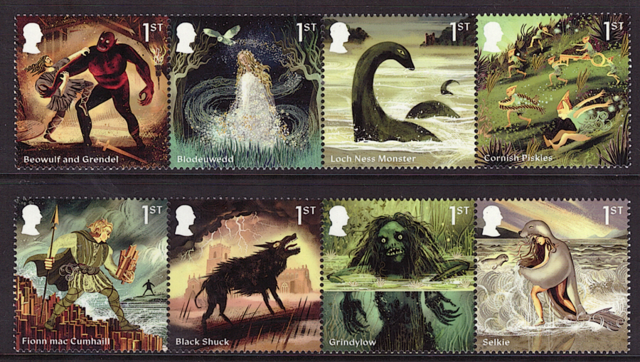 (image for) SG5307 / 14 2025 Myths & Legends unmounted mint set of 8