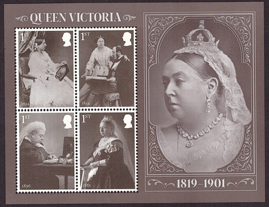 (image for) MS(TBC) 2025 Queen Victoria 1819-1901 non-barcoded miniature sheet