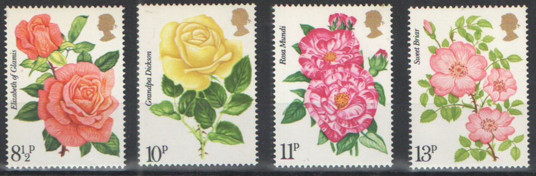 SG1006 / 09 1976 Roses unmounted mint set of 4