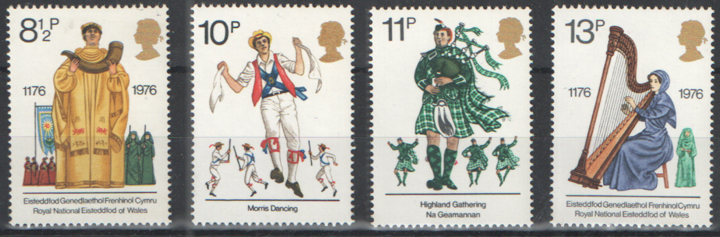 SG1010 / 13 1976 Cultural Traditions unmounted mint set of 4