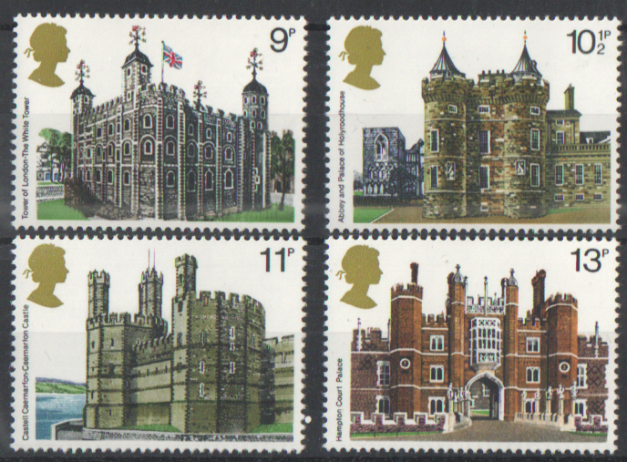 SG1054 / 57 1978 Historic Buildings unmounted mint set of 4