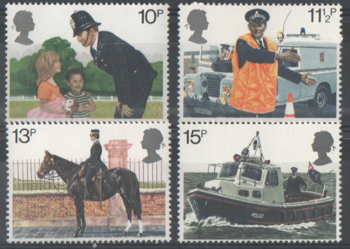 (image for) SG1100 / 03 1979 Police unmounted mint set of 4