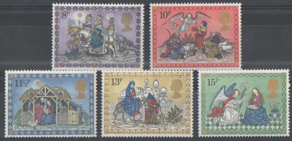 (image for) SG1104 / 08 1979 Christmas unmounted mint set of 5